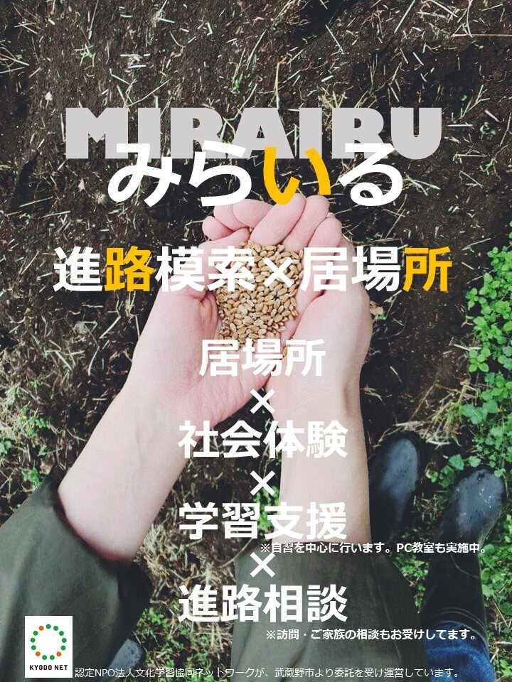 武蔵野市　若者サポート事業みらいる